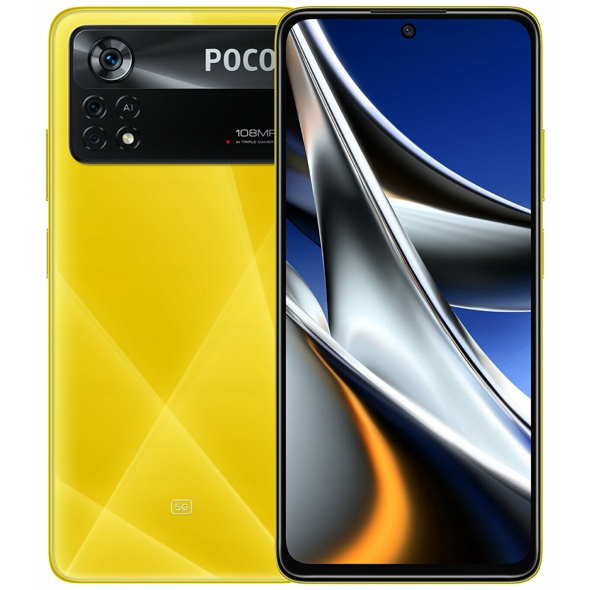 Смартфон Xiaomi Poco X4 Pro 5G 6 / 128Gb (NFC) RU (Цвет: Poco Yellow)