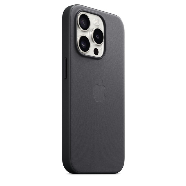 Чехол-накладка Apple FineWoven Case with MagSafe для смартфона Apple iPhone 15 Pro (Цвет: Black)