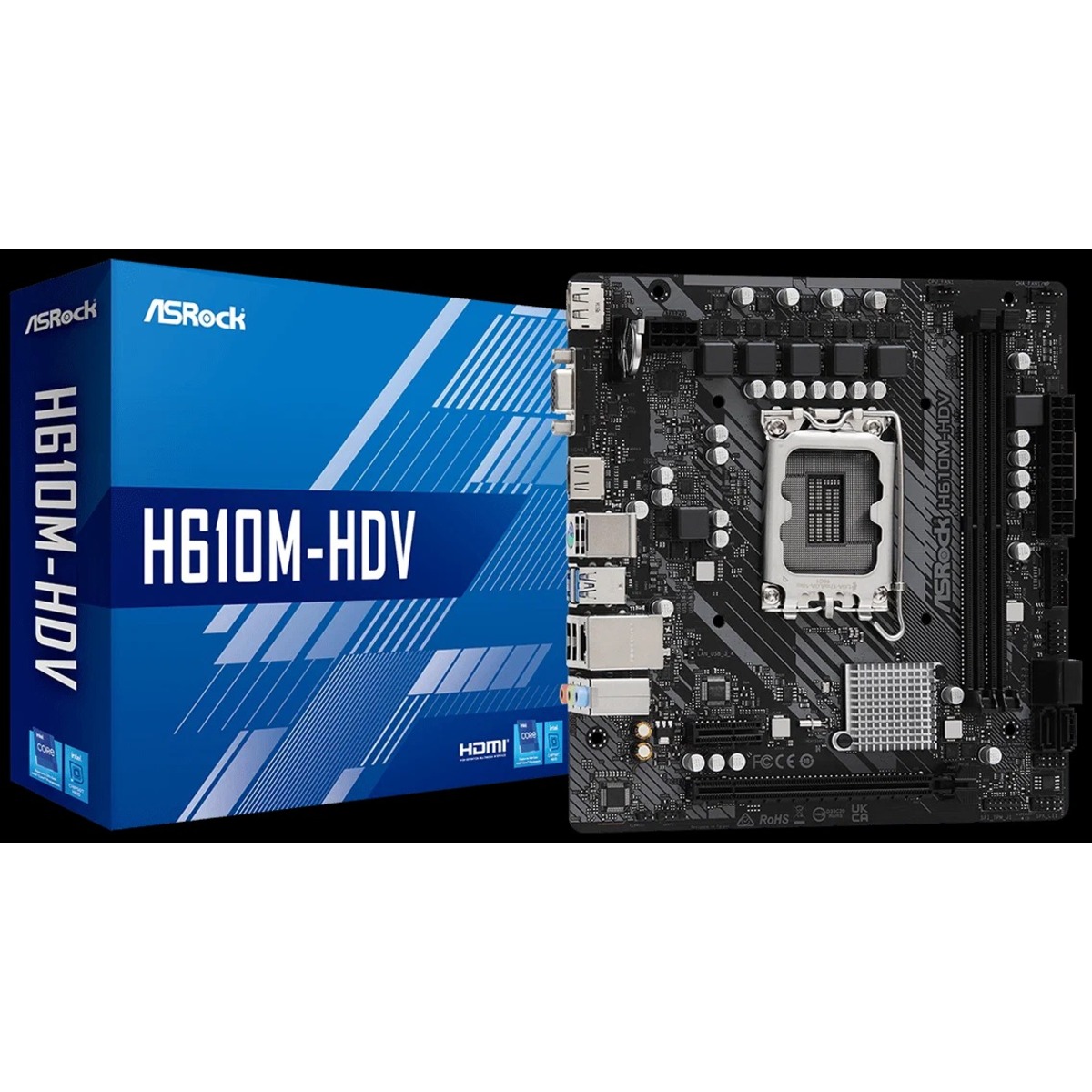 Материнская плата ASRock H610M-HDV