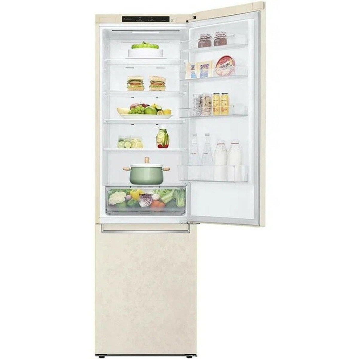 Холодильник LG GW-B459SECM (Цвет: Beige)
