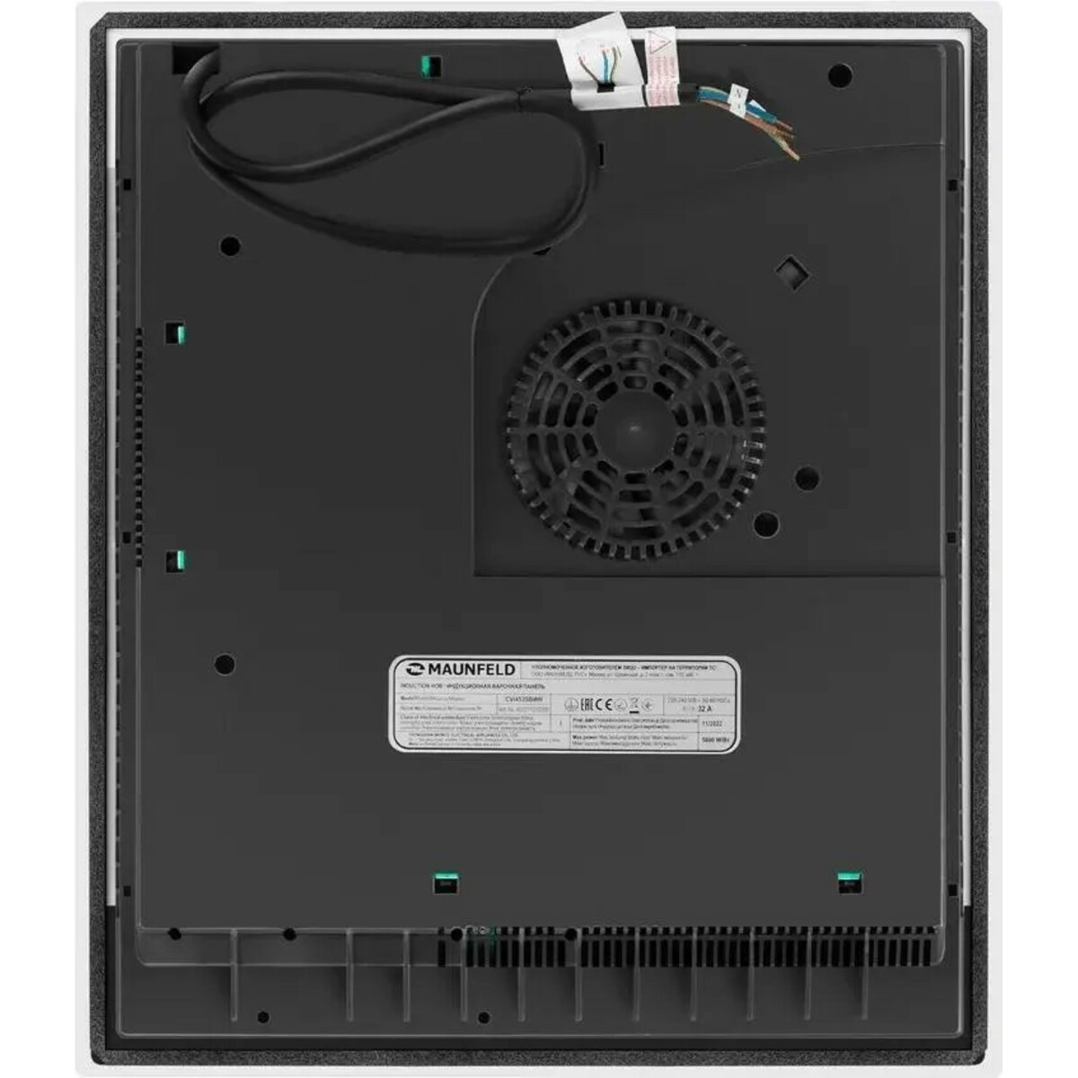 Варочная панель Maunfeld CVI453SBWH Inverter, белый