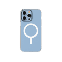 Чехол-накладка Comma Hard Jacket Anti-Backterial Magnetic Case для iPhone 14 Pro (Цвет: Clear)