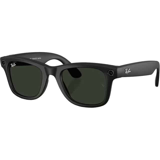 Умные очки Ray-Ban Meta Wayfarer RW4006 (Цвет: Matte Black / Transitions Graphite Green)