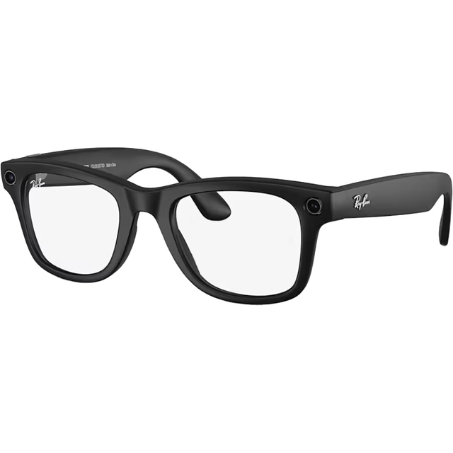 Умные очки Ray-Ban Meta Wayfarer RW4006 (Цвет: Matte Black/Transitions Graphite Green)