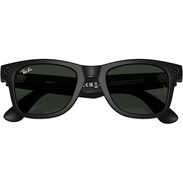 Умные очки Ray-Ban Meta Wayfarer RW4006 (Цвет: Matte Black/Transitions Graphite Green)