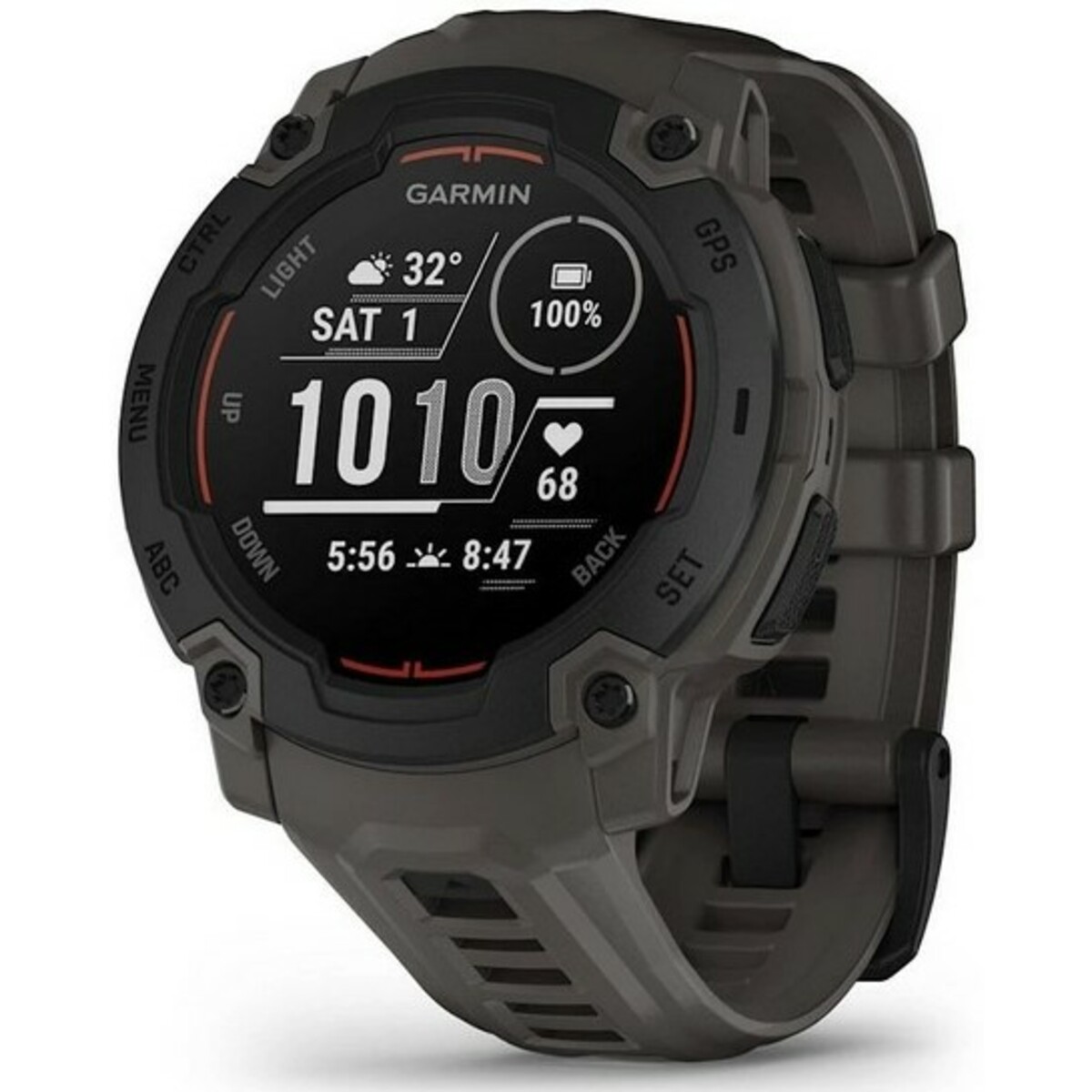 Умные часы Garmin Instinct E 45mm (Цвет: Black/Charcoal)