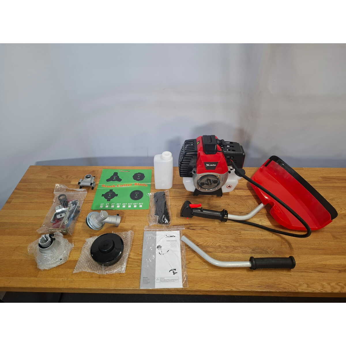 Триммер бензиновый MTX MT-52 (2-коробки) (Цвет: Red/Black)