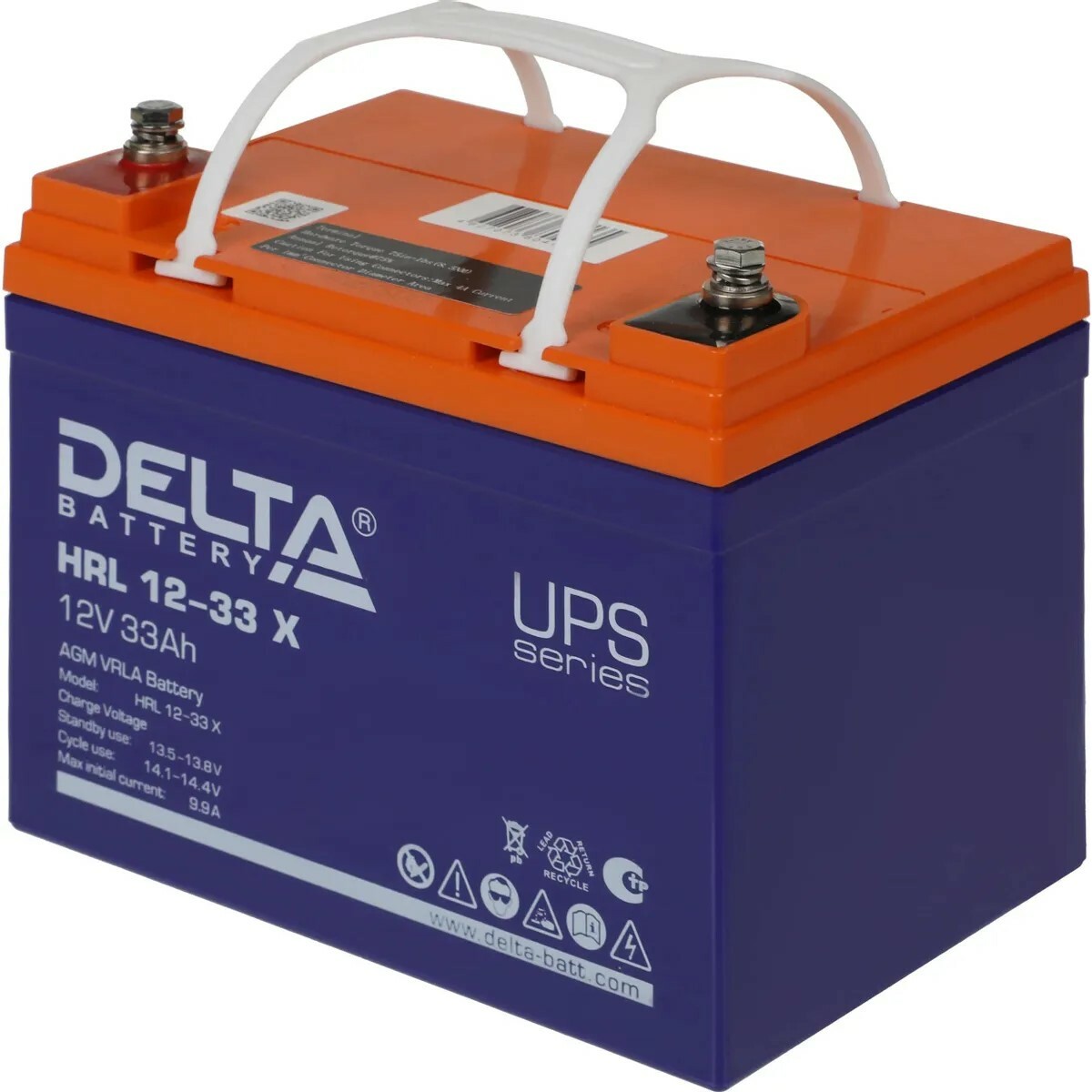 Батарея для ИБП Delta BATTERY HRL 12-33 X 12В 33Ач