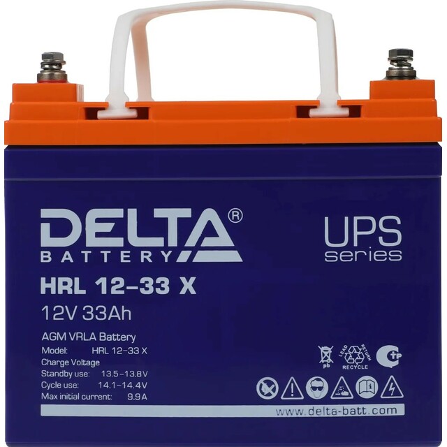 Батарея для ИБП Delta BATTERY HRL 12-33 X 12В 33Ач