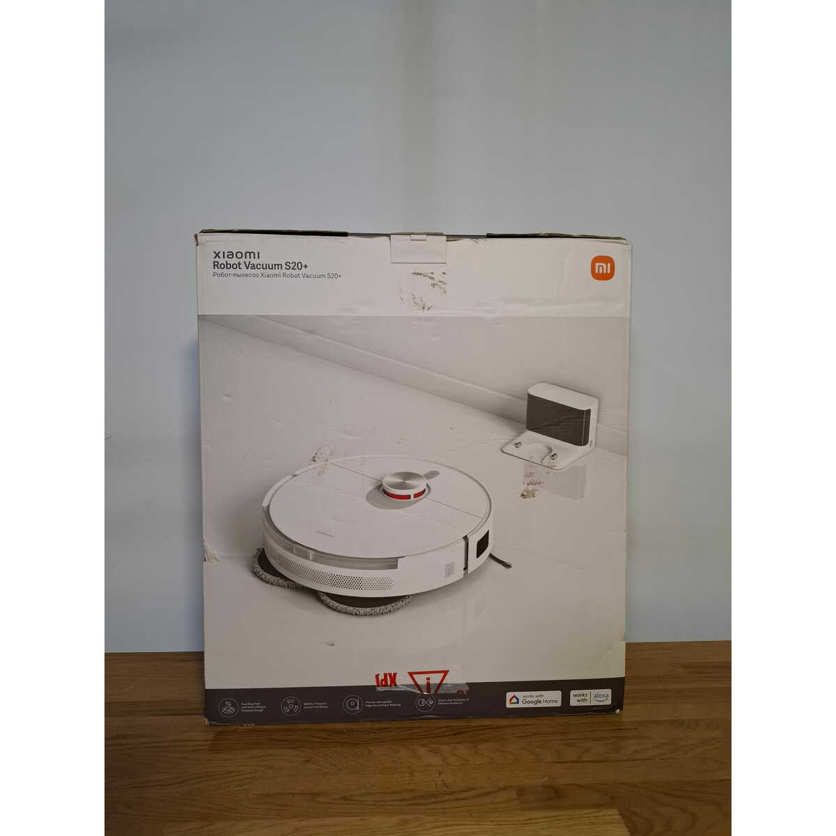 Робот-пылесос Xiaomi Robot Vacuum S20+, белый