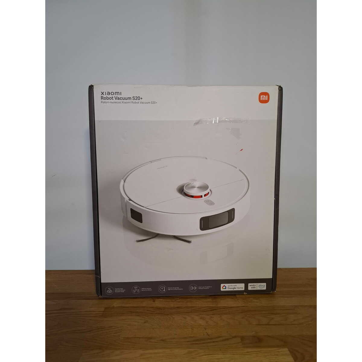Робот-пылесос Xiaomi Robot Vacuum S20+, белый