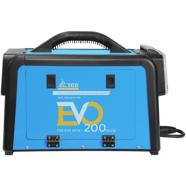 Сварочный полуавтомат ТСС EVO MTM-200 PULSE (Цвет: Blue) Сварочный полуавтомат ТСС EVO MTM-200 PULSE (Цвет: Blue)