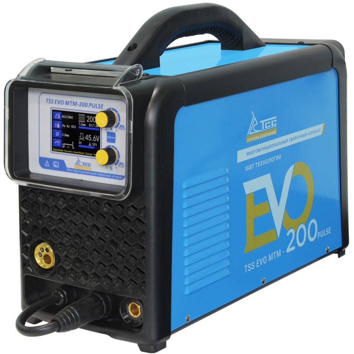 Сварочный полуавтомат ТСС EVO MTM-200 PULSE (Цвет: Blue)