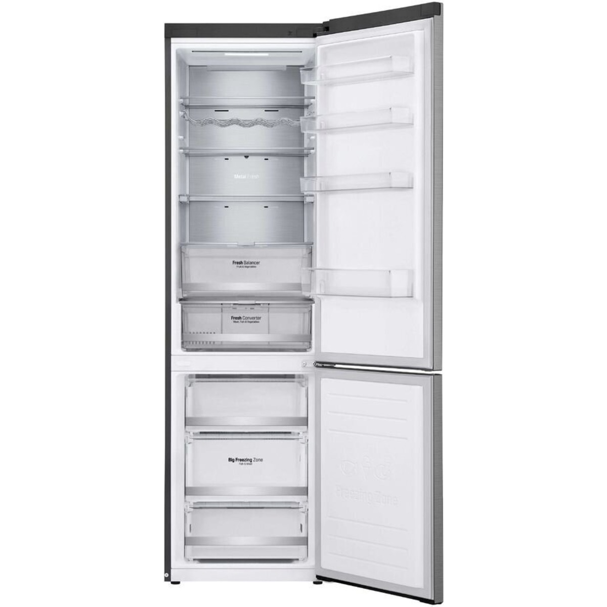 Холодильник LG GC-B509SMUM (Цвет: Platinum Silver)
