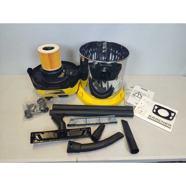Строительный пылесос Karcher WD 3 P S V-17 / 4 / 20 (Цвет: Yellow) Строительный пылесос Karcher WD 3 P S V-17 / 4 / 20 (Цвет: Yellow)