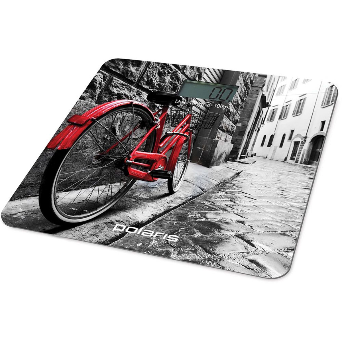Весы напольные электронные Polaris PWS 1873DG Retro (Цвет: Gray)