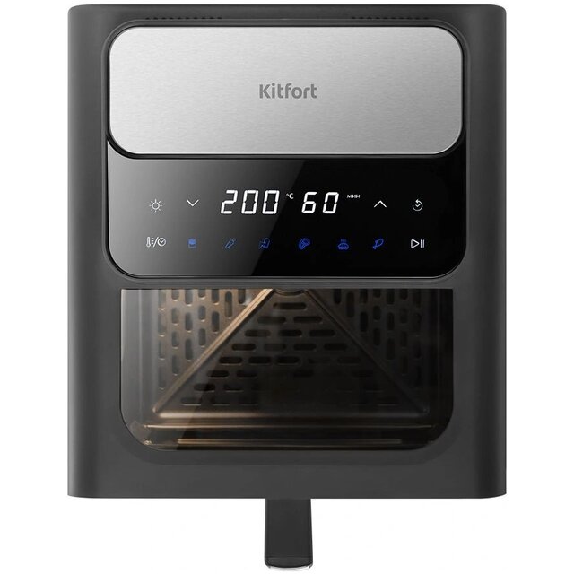 Аэрогриль Kitfort КТ-8161 (Цвет: Silver / Black) Аэрогриль Kitfort КТ-8161 (Цвет: Silver / Black)