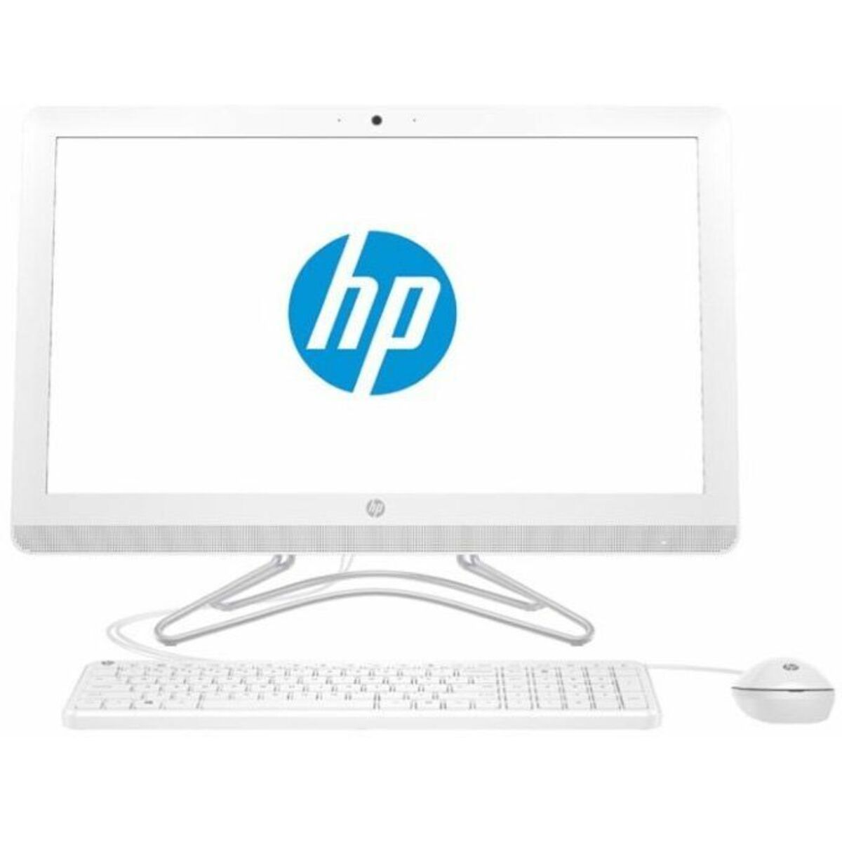 Моноблок HP 200 G3 21.5 Full HD i3 8130U (2.2) / 4Gb / 1Tb 7.2k / UHDG 620 / DVDRW / Windows 10 Professional 64 / GbitEth / WiFi / 65W / клавиатура / мышь / белый 1920x1080