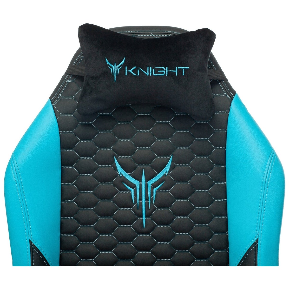 Кресло игровое Knight Neon (Цвет: Black/Blue)