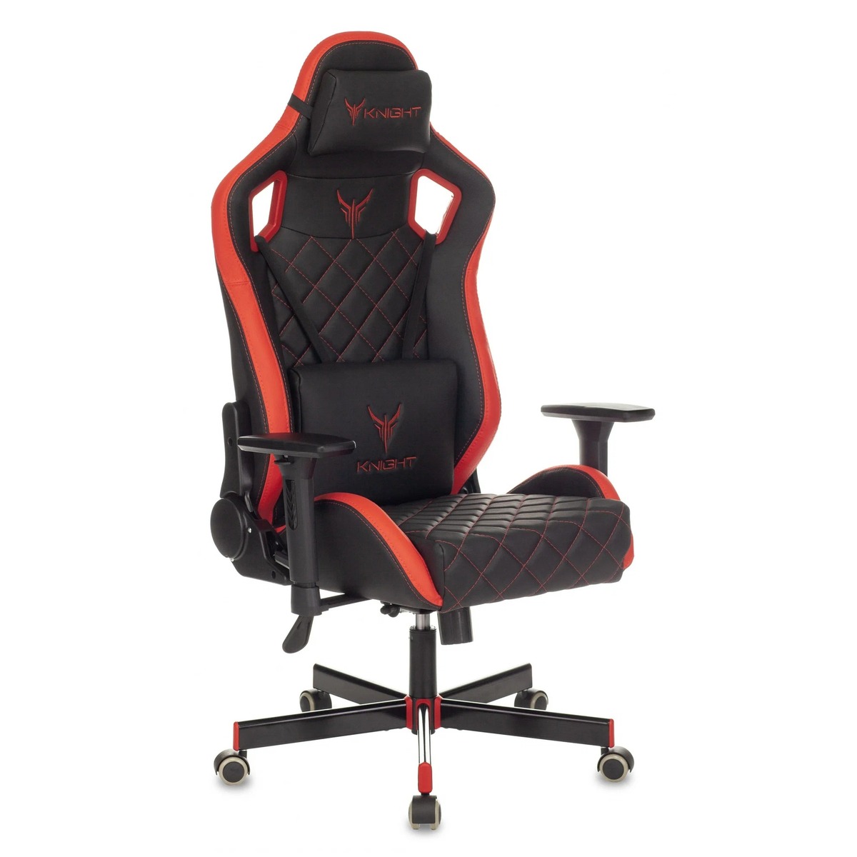 Кресло игровое Knight Outrider (Цвет: Black / Red)