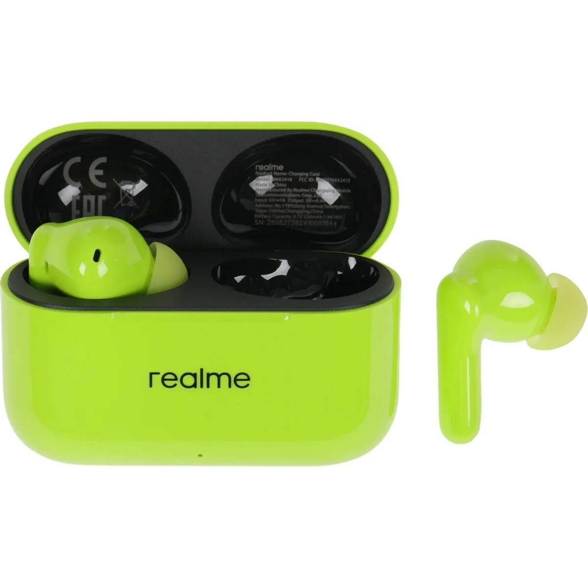 Наушники realme Buds T200 (Цвет: Green)