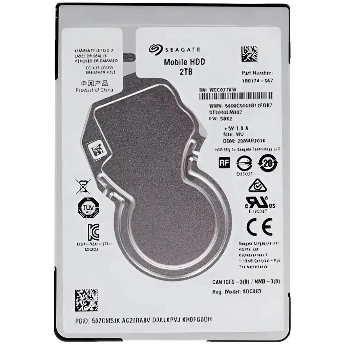 Жесткий диск Seagate SATA-III 2TB ST2000LM007