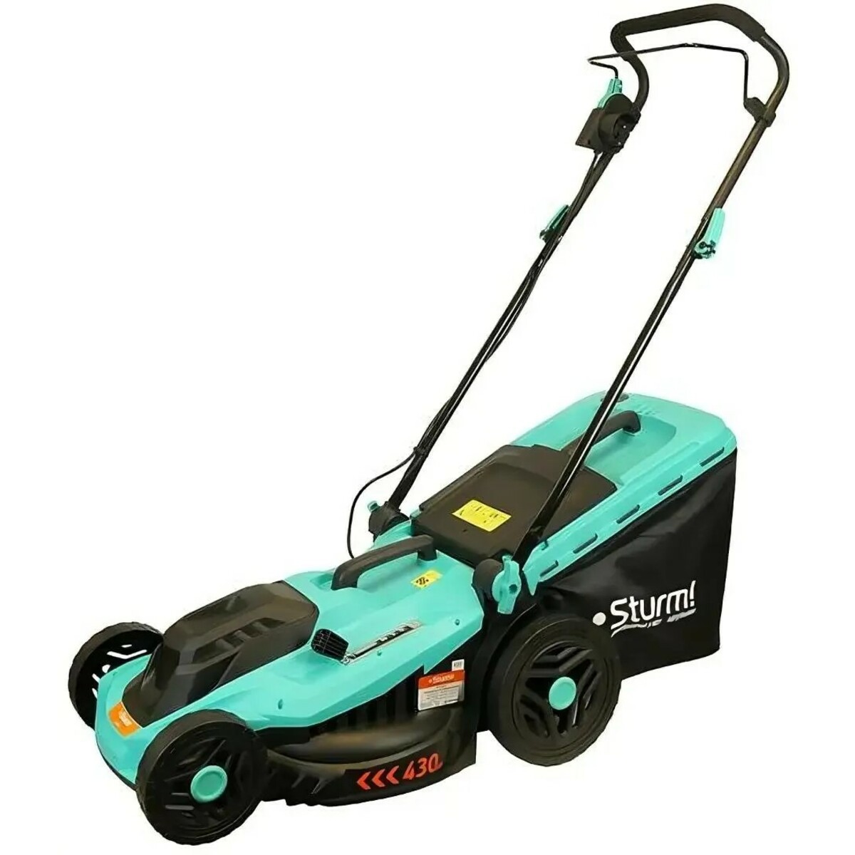 Газонокосилка роторная Sturm! EL2042 (Цвет: Black/Turquoise)