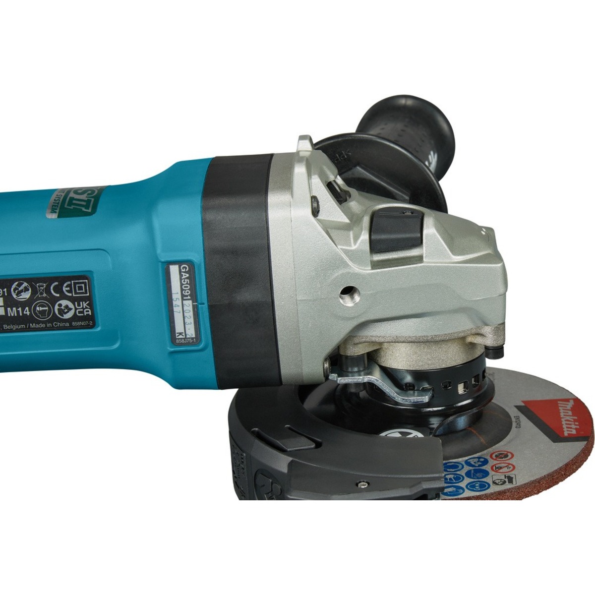 Углошлифовальная машина Makita GA5091X01 (Цвет: Blue)