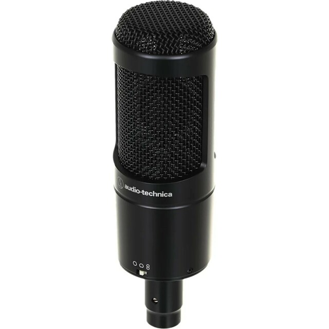 Микрофон проводной Audio-Technica AT2050, черный