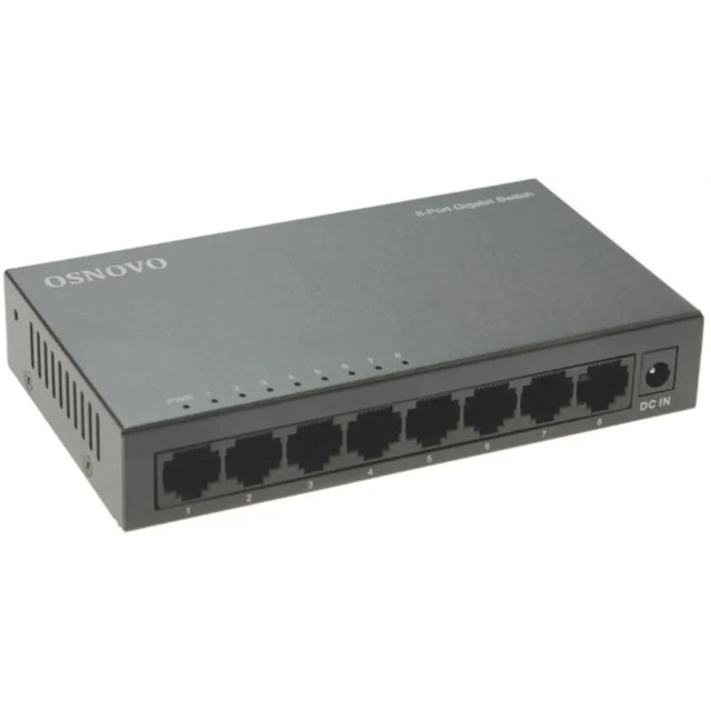 Коммутатор Osnovo SW-8G Коммутатор Osnovo SW-8G