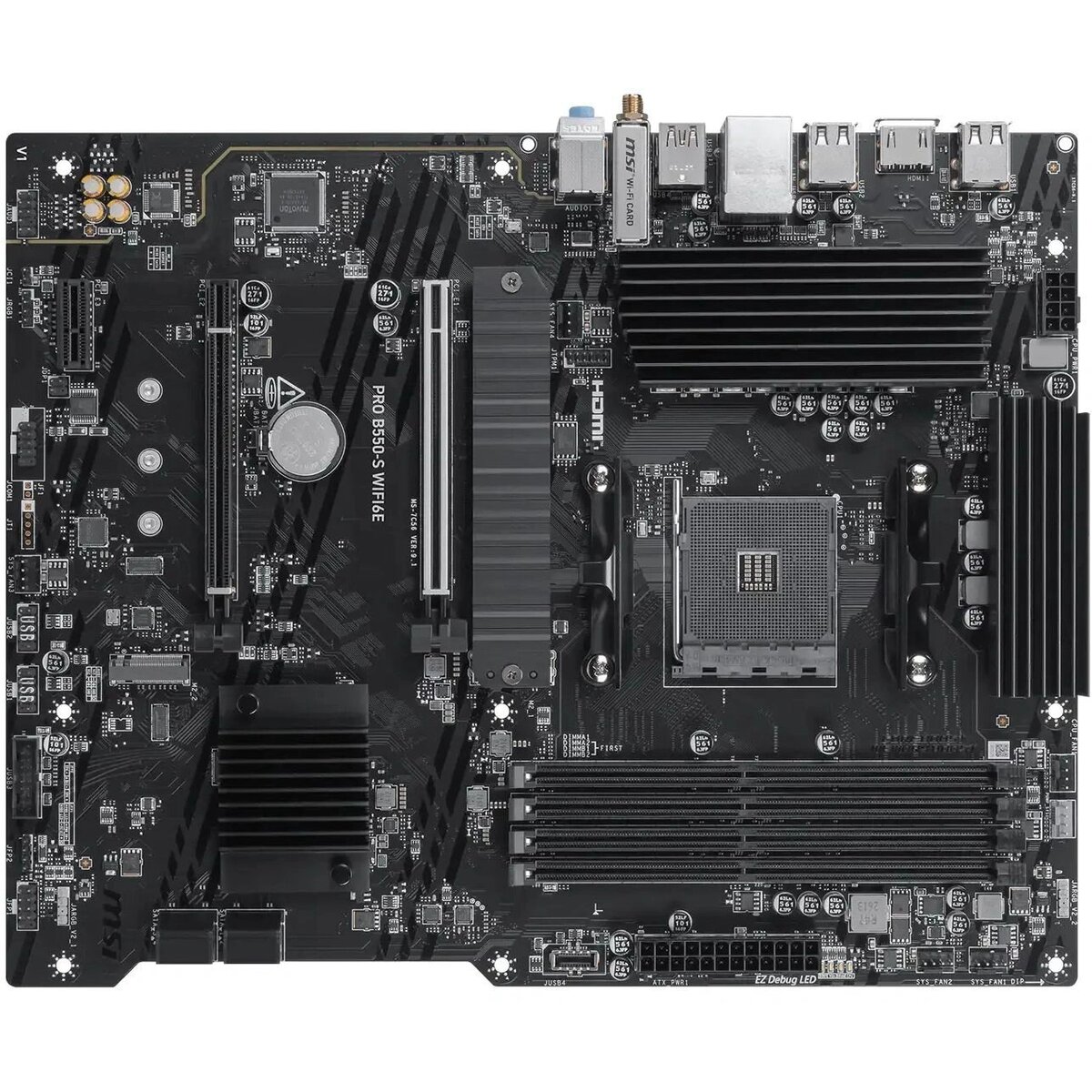 Материнская плата MSI PRO B550-S WIFI6E