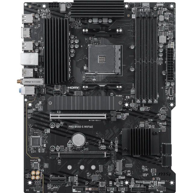Материнская плата MSI PRO B550-S WIFI6E Материнская плата MSI PRO B550-S WIFI6E