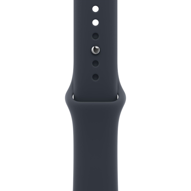 Умные часы Apple Watch Series 12 42mm Aluminium Case with Sport Band S / M (Цвет: Space Gray / Navy Blue)