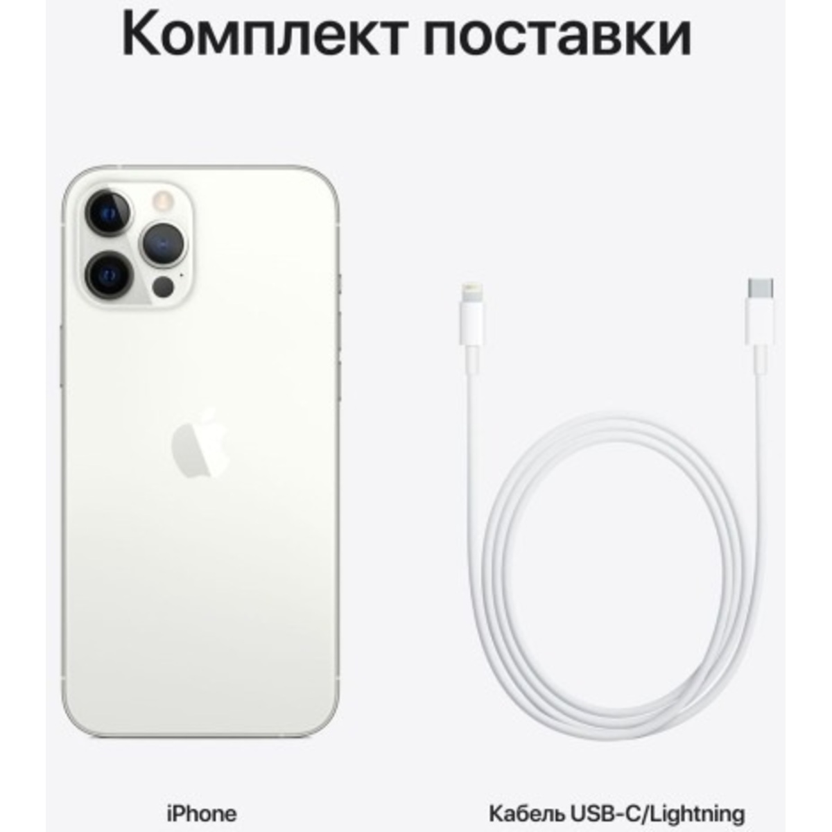 Смартфон Apple iPhone 12 Pro Max 256Gb (Цвет: Silver)
