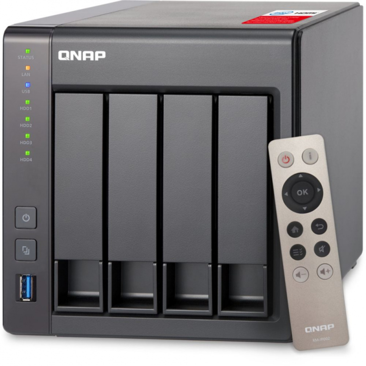 Сетевое хранилище NAS Qnap TS-451+-8G 4-bay 