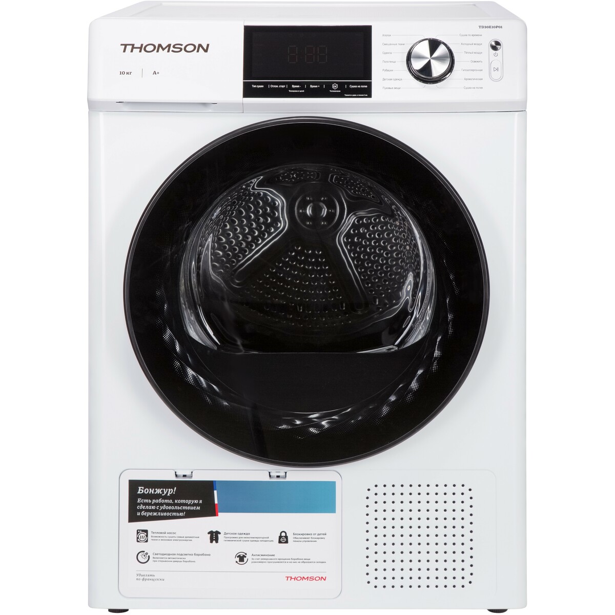 Сушильная машина Thomson TD30E10P01, белый