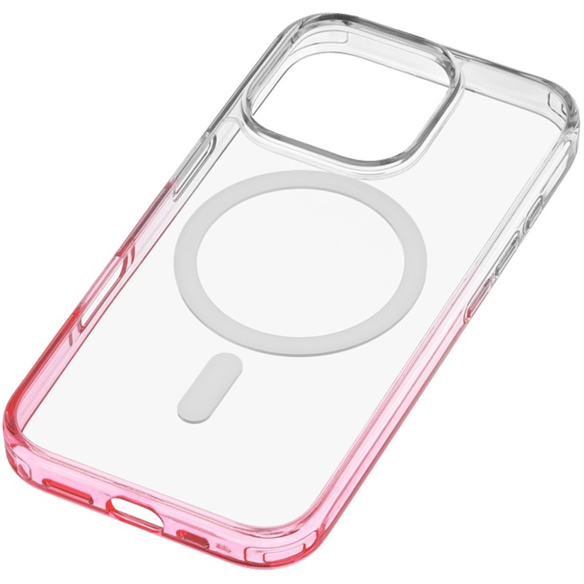 Чехол-накладка uBear Fusion Mag Case для смартфона Apple iPhone 16 Pro (Цвет: Neon Pink)