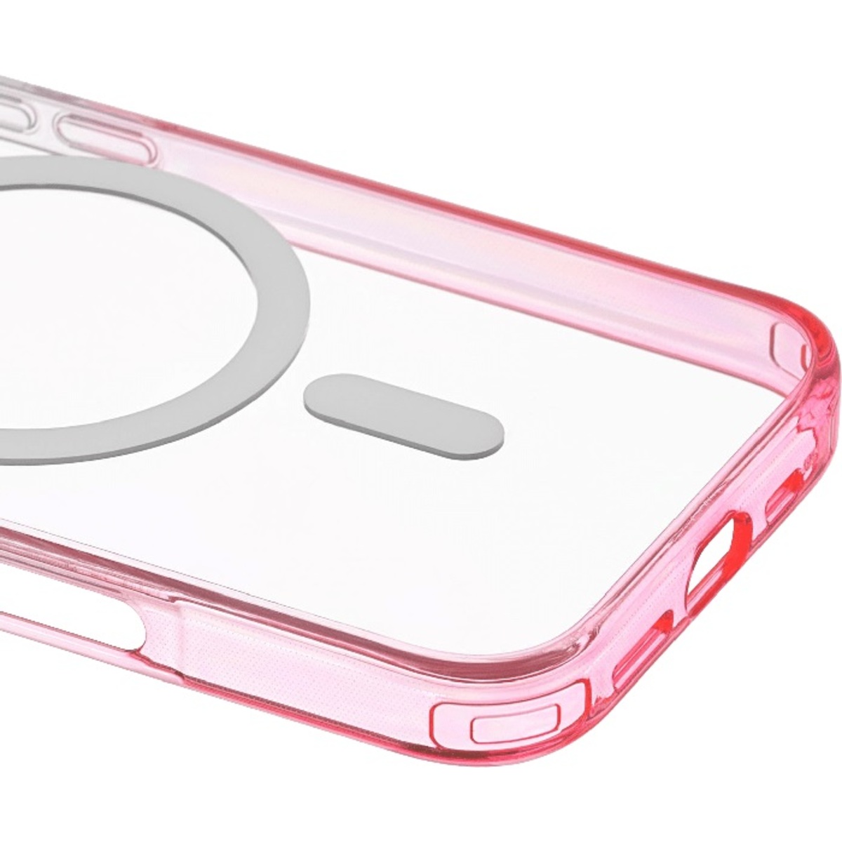 Чехол-накладка uBear Fusion Mag Case для смартфона Apple iPhone 16 Pro (Цвет: Neon Pink)