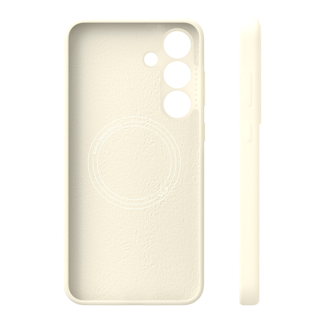 Чехол-накладка VLP Aster Case MagSafe для Samsung Galaxy S25 FE (Цвет: Lactic) Чехол-накладка VLP Aster Case MagSafe для Samsung Galaxy S25 FE (Цвет: Lactic)