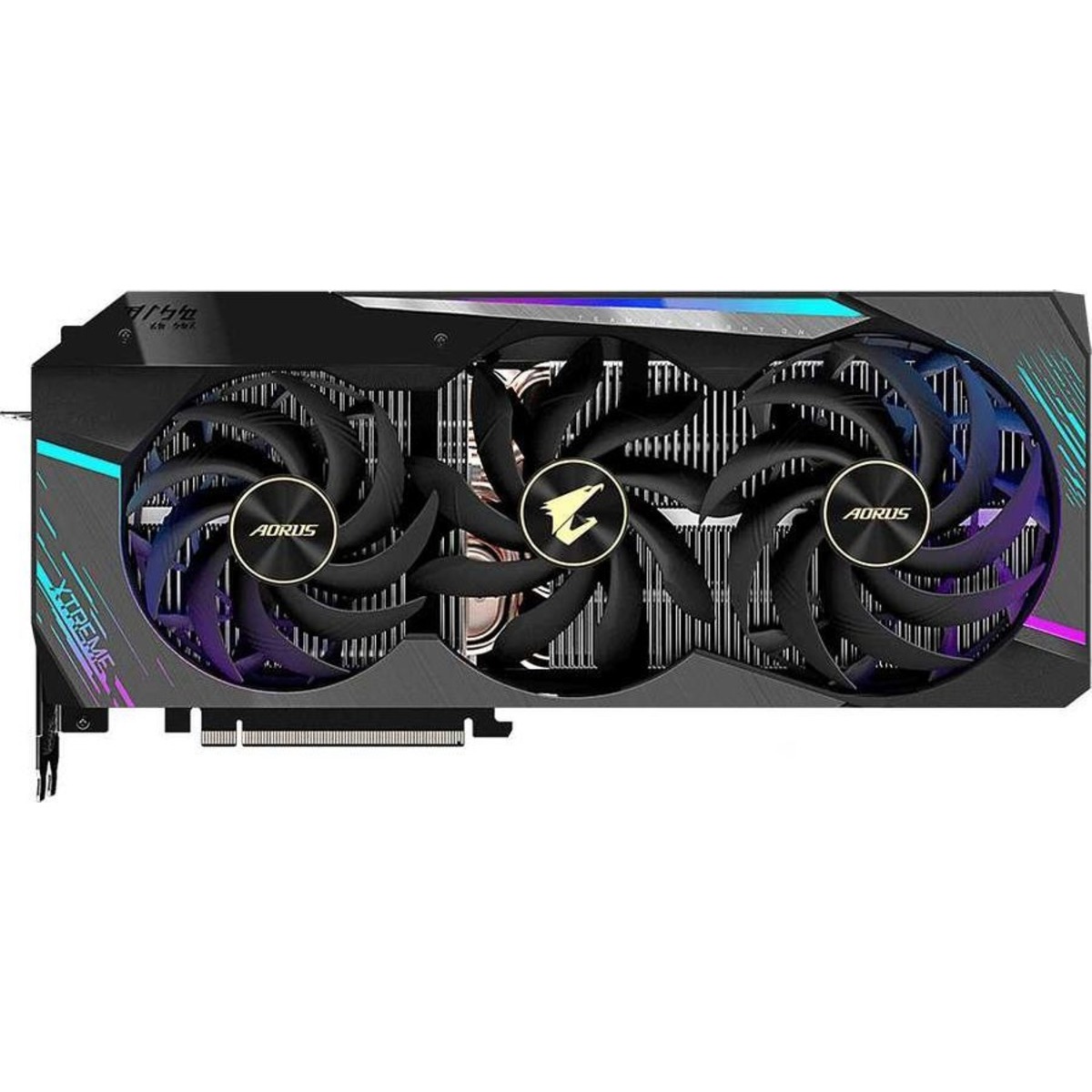 Видеокарта Gigabyte PCI-E 4.0 GV-N3080AORUS X-10GD 2.0 LHR NVIDIA GeForce RTX 3080 10240Mb 320 GDDR6X 1905 / 19000 / HDMIx3 / DPx3 / HDCP Ret