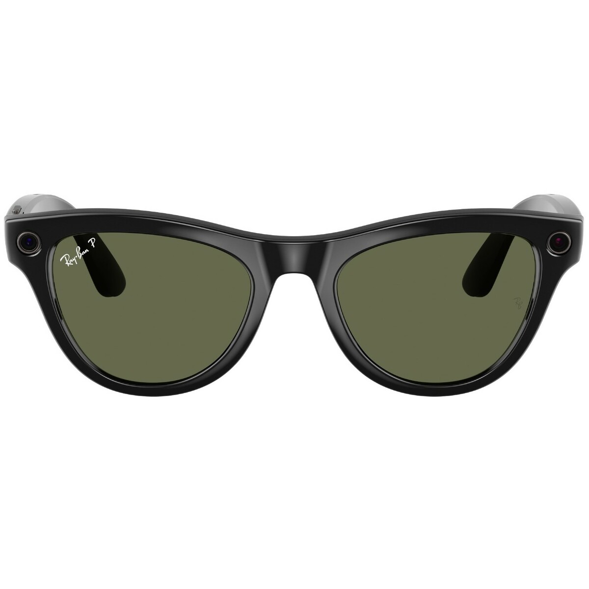 Умные очки Ray-Ban Meta Skyler RW4010  (Цвет: Shiny Black / G15 Green)