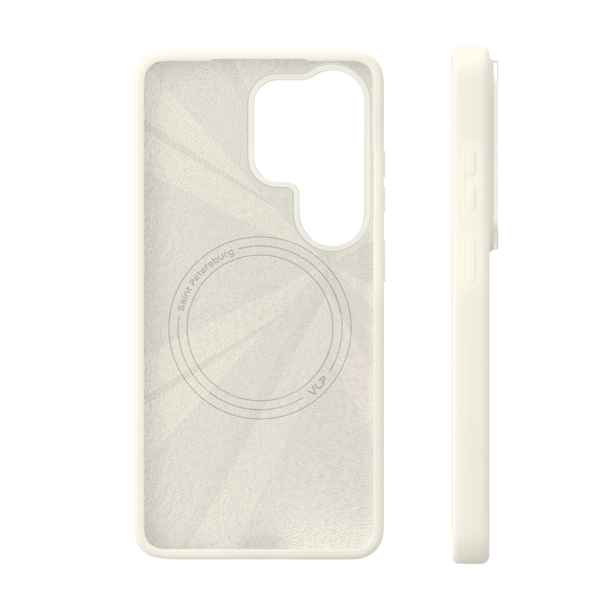 Чехол-накладка VLP Aster Pro Сase MagSafe для Samsung S26 Ultra (Цвет:White)