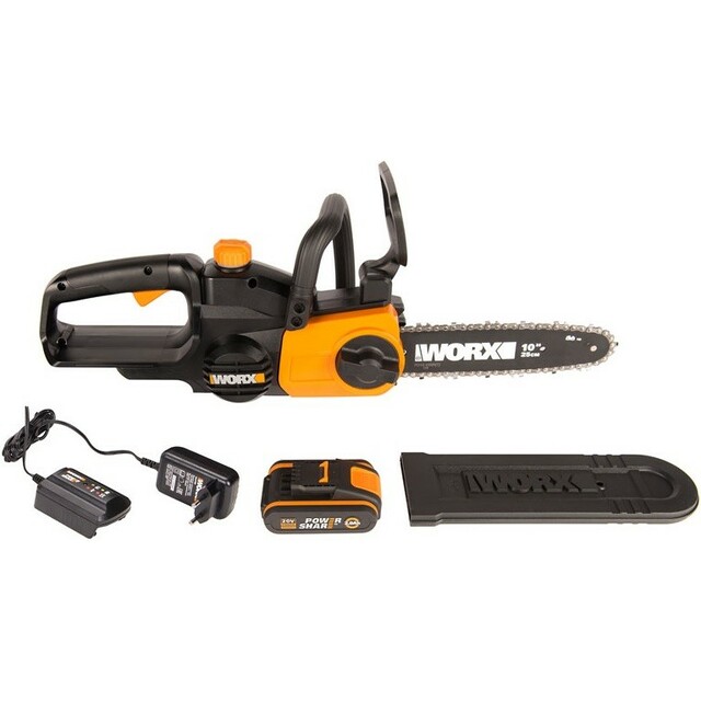 Электрическая цепная пила WORX WG322E.1 (Цвет: Orange)