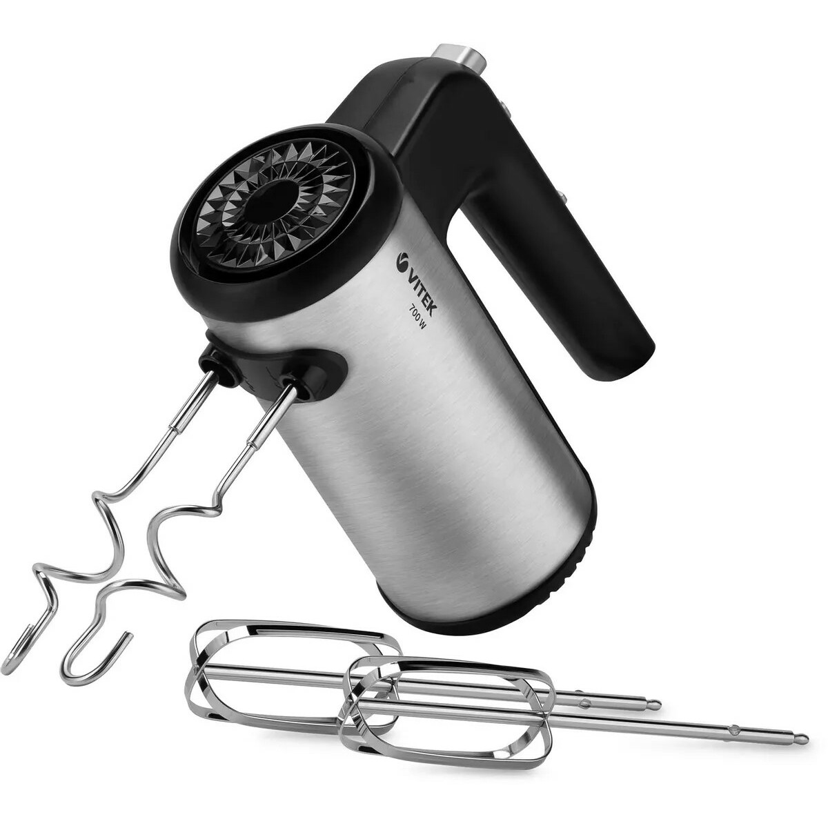 Миксер ручной Vitek Metropolis VT-1411 (Цвет: Silver / Black)