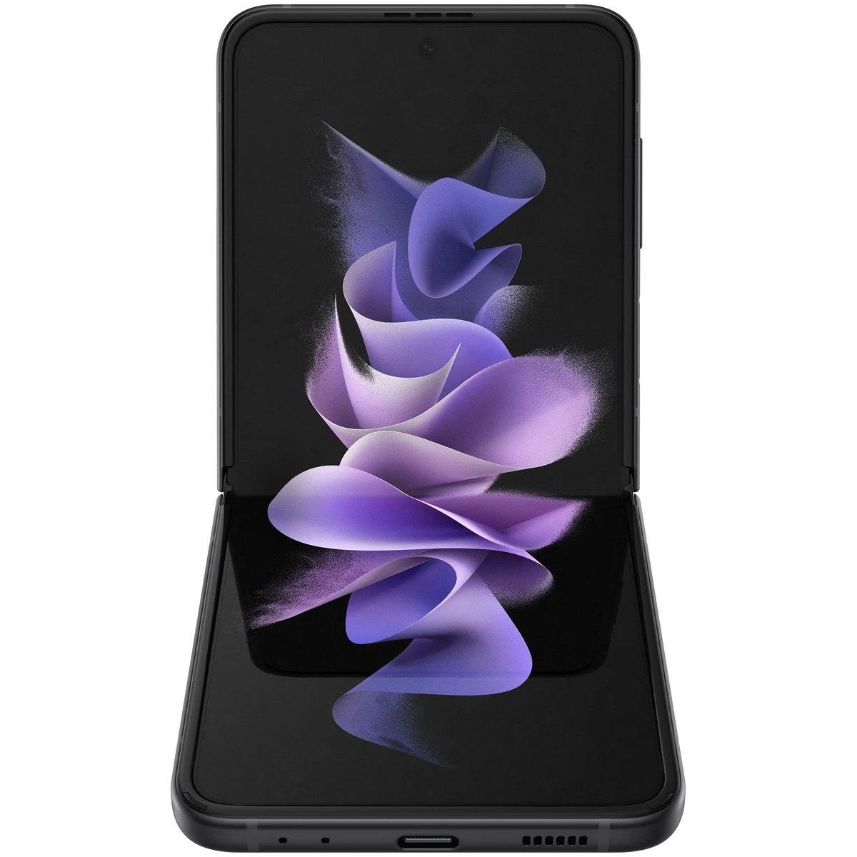 Смартфон Samsung Galaxy Z Flip3 8 / 256Gb (NFC) (Цвет: Phantom Black)