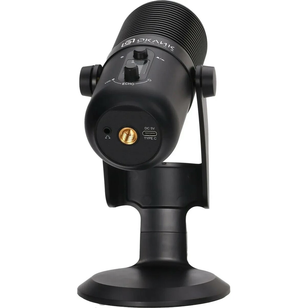 Микрофон проводной Оклик SM-400G, черный