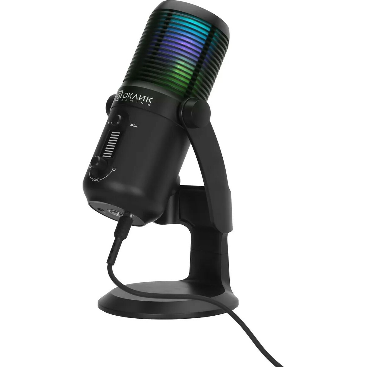 Микрофон проводной Оклик SM-400G, черный