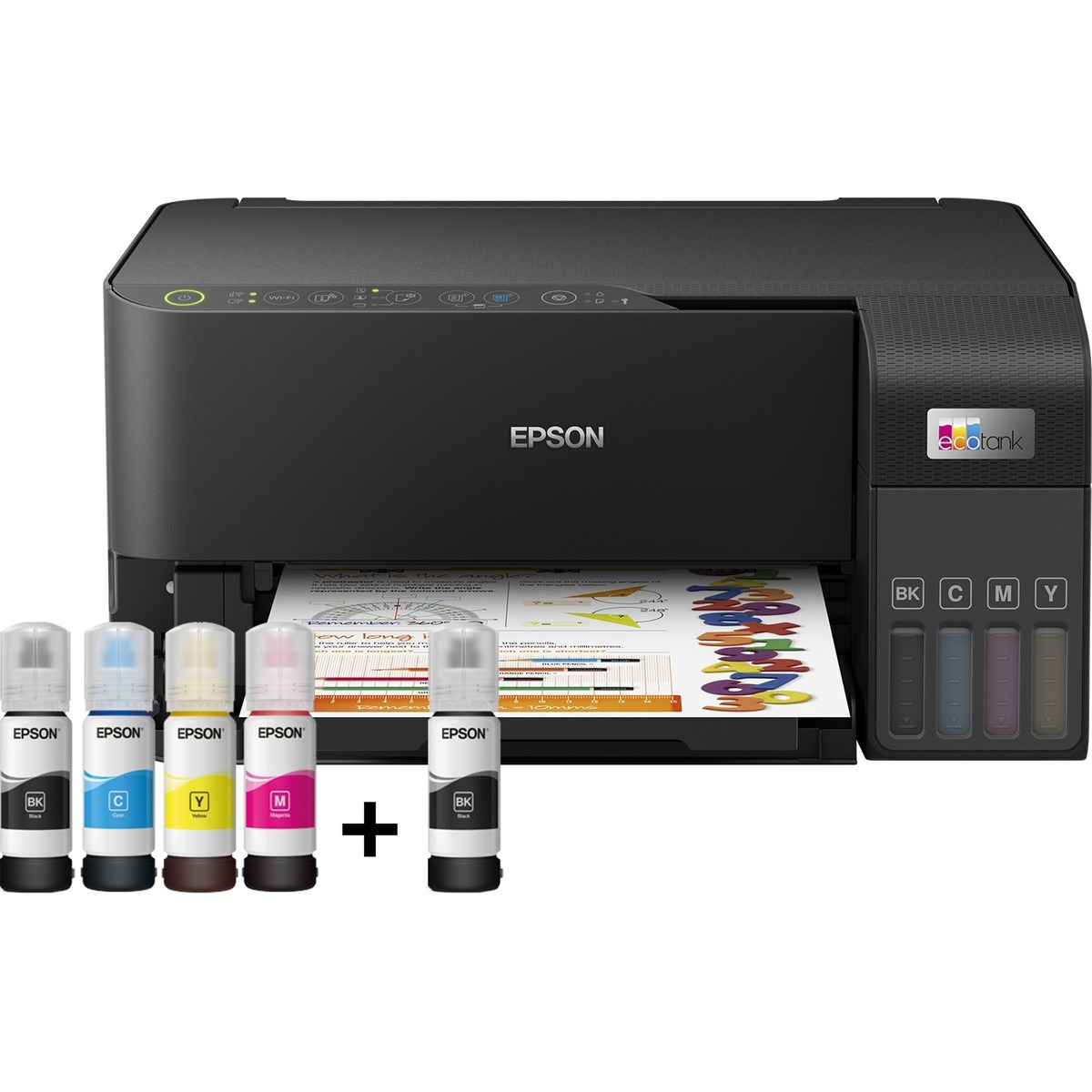МФУ струйный Epson L3550, черный