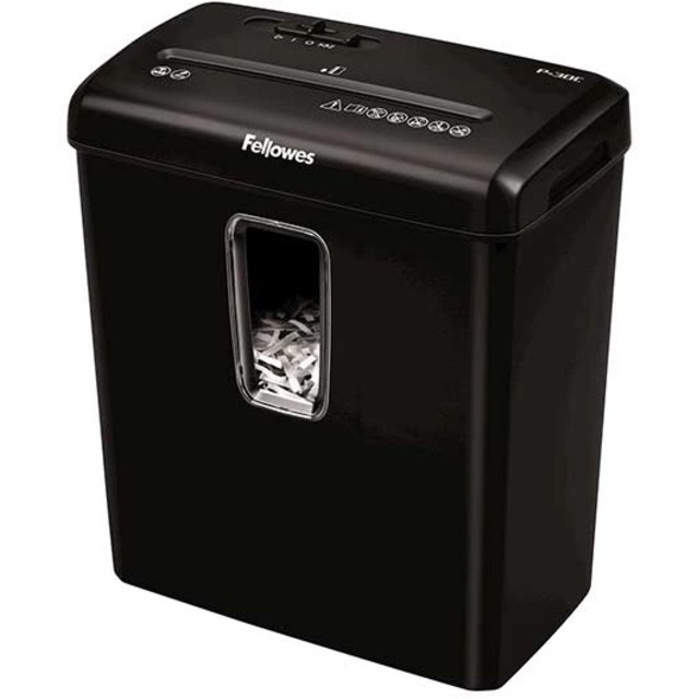 Шредер Fellowes PowerShred Р-30С, черный
