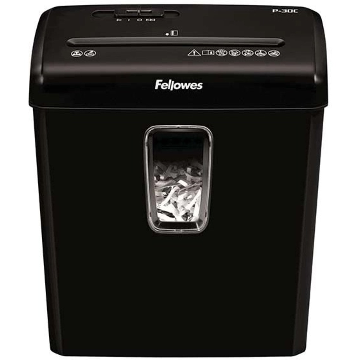 Шредер Fellowes PowerShred Р-30С, черный